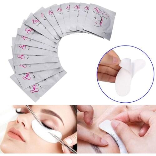 50/100/200 Pairs Eye Pads Lint Free Eyelash Gel Mask Eyepads Lashes Extension Patches WH998