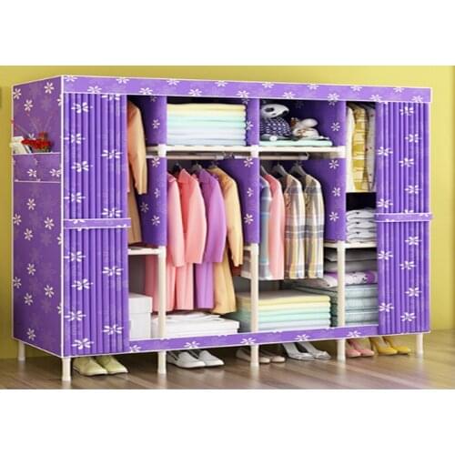 Latest wooden wardrobe length 205cm