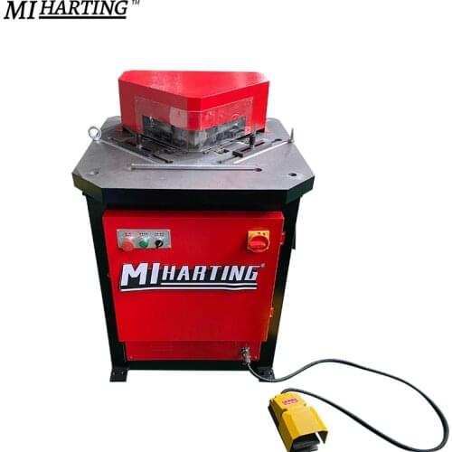 4*250mm Adjustable Metal Hydraulic Corner Angle Cutter Notching Machine Notcher