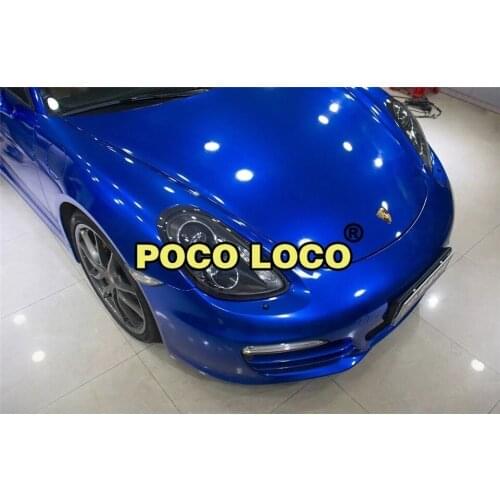 Deep Blue Wrap Vinyl Custom Wraps For Cars, Custom Auto Glossy Metallic Wrap