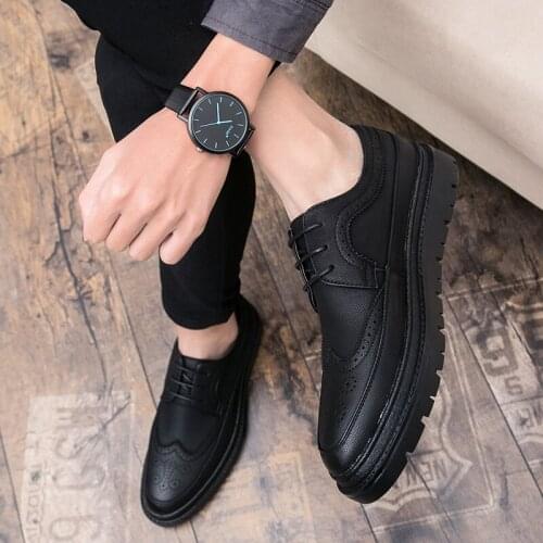 Shoes-for-men Large Size Mens Shoes Leather Classic Casual Summer Men Genuine Sapato Masculino Male Shoe For Brogue