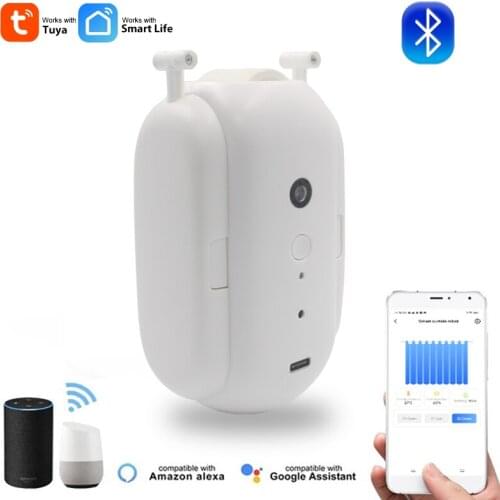 Tuya Smart Curtains Bluetooth Wireless Automatic Curtain Opener Rod Switch Curtain Smart Electric Motor For Alexa Google Home