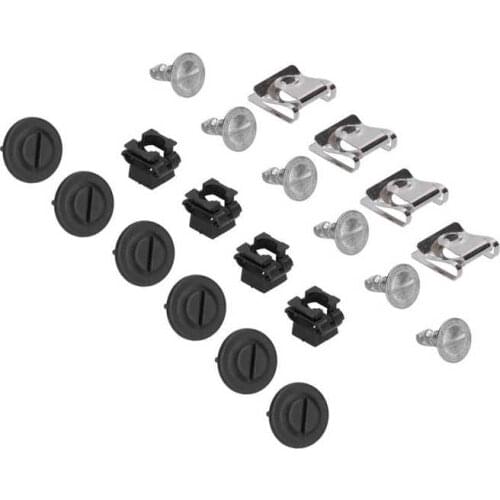 Undertray Clip Rugged ABS Metal 8D0805121 Simple To Replace Engine Underbody Fastener Replacement for A3 A4 A6 A8 for Car