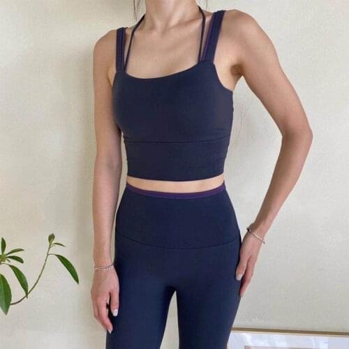 Women Sport Bra Fitness Quick Dry Backless Sportwear Shockproof Yoga Tank Tops Sexy Trainning Running Bra Underwear
