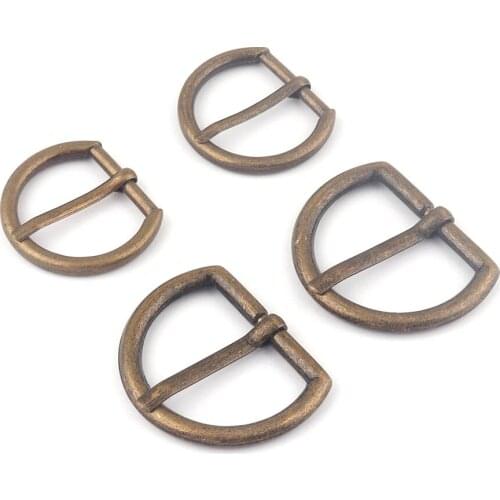 25/32mm Bronze Metal Adjustable Slide Buckle,Belt Rectangle Purse Clasp Buckle,Bag Strap Buckle Handbag Webbing Hardware Leather