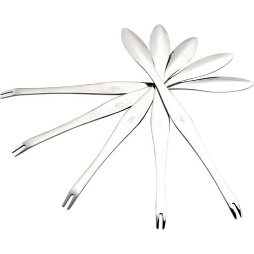 Seafood Tool Crab Crackers Picks Spoons Stainless Steel Crab Peel Shrimp Tool Lobster Clamp Pliers Clip Pick - 5Pcs