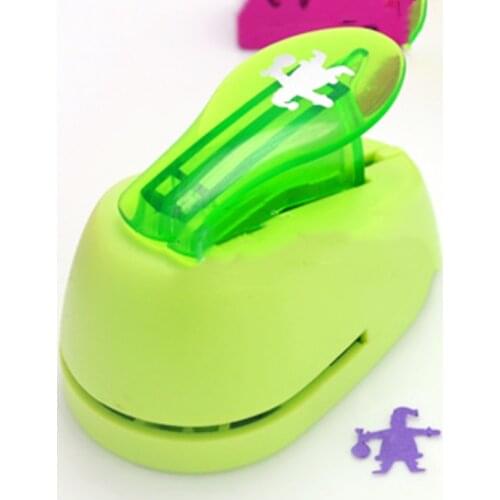 Free ship Christmas Hole Puncher Scrapbooking Santa Claus Shaped Paper Cutter Scrapbook Embossing Machine Decorative Craft Punch