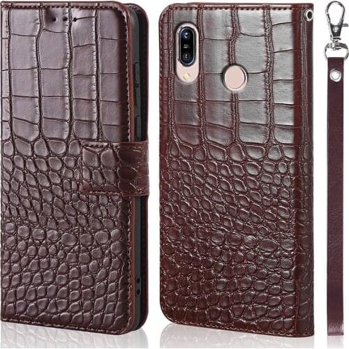 DOREXLON Case for Asus Zenfone Max M1 ZB555KL 5.5 inch Crocodile texture leather Coque for Asus Zenfone ZB555KL magnet Cover