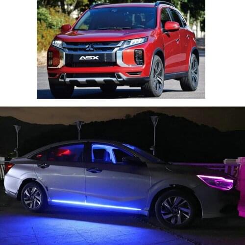 Remote Car Door Decorative Mood Lighting For Mitsubishi asx lancer outlander l200 lancer 10 Canter Grandis Pajero I-Mie Space