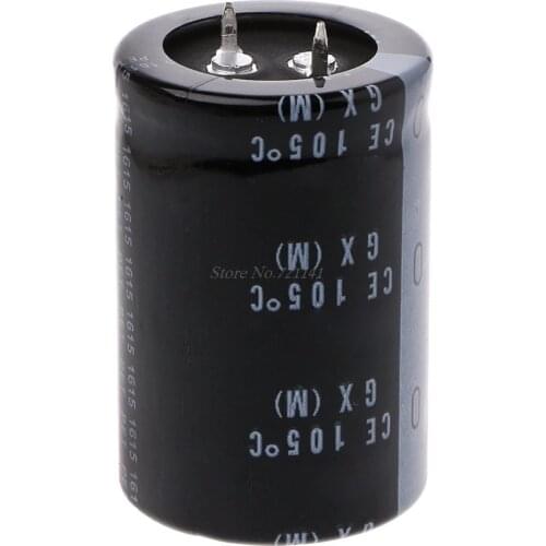 400V 470uF 30x45mm High frequency Low Resistance GX Electrolytic Capacitor 105 Celsius Dropship