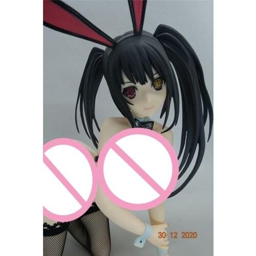 Date a Live Tokisaki Kurumi bunny 1/6 naked anime figure sexy resin figures