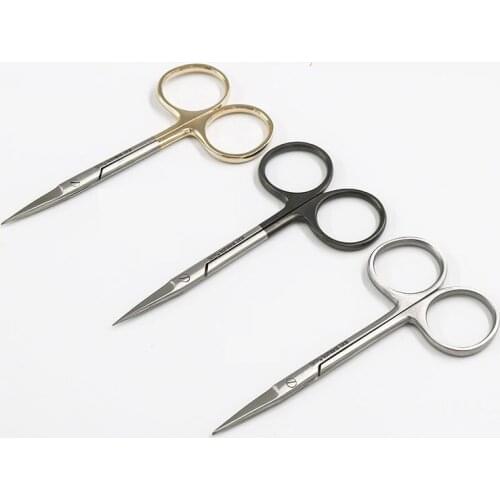 Youqun Fine Eye Scissors Double Eyelid Surgical Scissors Cosmetic Plastic Surgery Instruments Open Eyes Express Stitching Scisso