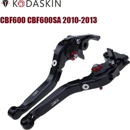 KODASKIN Folding Extendable Brake Clutch Levers for Honda CBF600 CBF600SA 2010-2013