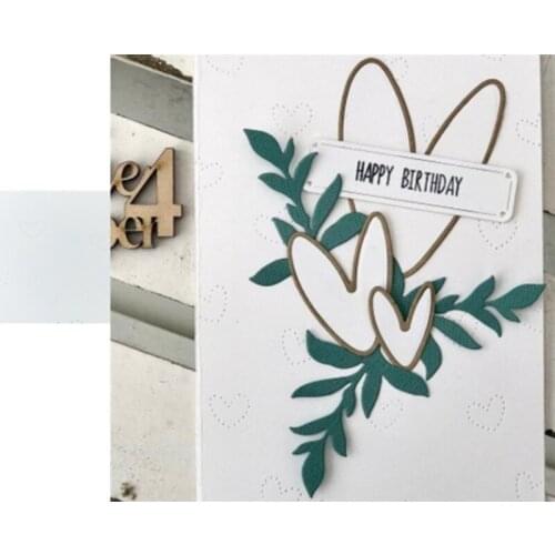 Love Decoration Stickers Cutting Dies Scrapbook Dariy Decoration Stencil Embossing Template DIY Greeting Card Handmade