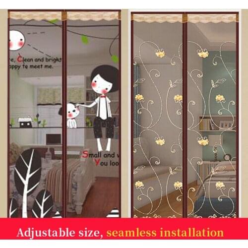 Magnetic Bug Screen Door Window Curtain Home Protect Indoor Insect Fly Mosquito Window Screen Curtain Anti Mosquito Net Curtain