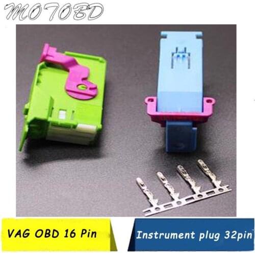 New Arrival 2 Color Optional Car Wiring Harness Connector 32 Pin Plug Connector Cord
