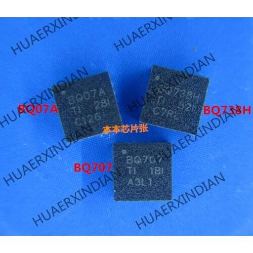 New BQ24707ARGRR BQ07A BQ24738HRGRR BQ738H BQ24707RGRR BQ707 high quality