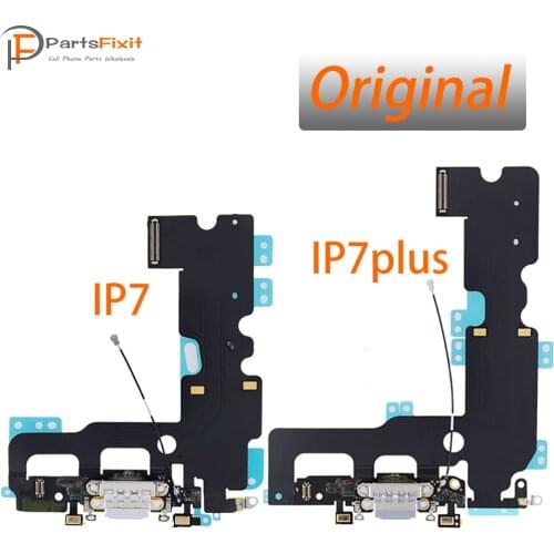 Original Charging Flex Cable for IP7 7plus USB Charger Port Dock Connector With Mic Flex Cable for iP Headphone Jack Flex