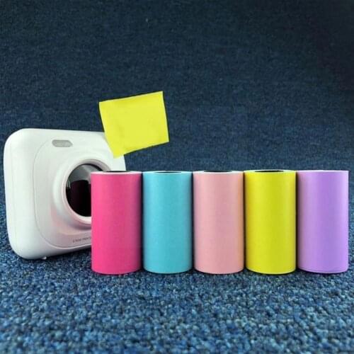 Self-adhesive Thermal Printing Paper Stickers 57x30mm Stickers Thermal Paper Printing Photo Printer R9R3
