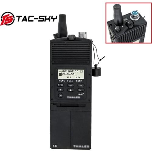 TAC-SKY Tactical AN/ PRC 148152152a Harris fake case walkie-talkie model suitable for tactical 6-pin U94 PTT prc 148 virtual box