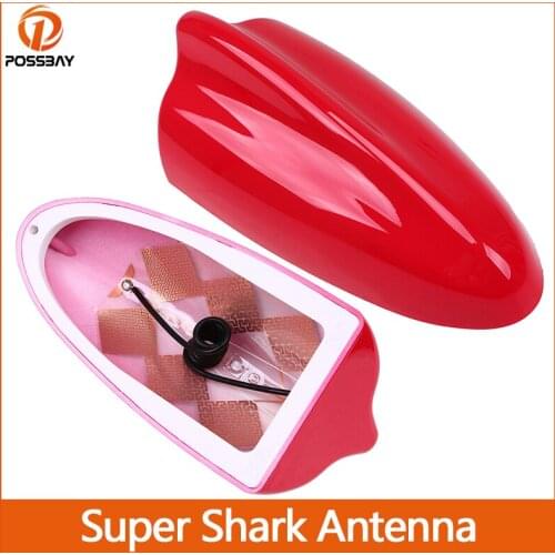 Universal Super Car Shark Fin Antenna Radio FM Aerials Signal Amplifier for Mini Cooper/Suzuki Swift/BMW/Hyundai/Toyota/Nissan