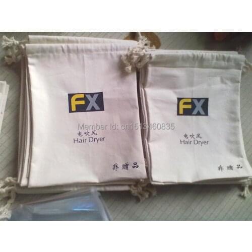 100pcs/lot High quality cotton jewelry pouch cotton gift pouch cotton drawstring pouch bag custom logo jewelry bag earings bag