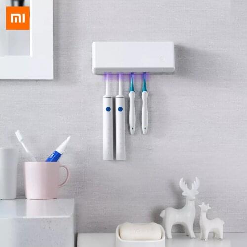 Xiaomi Mijia Youpin Xiaoda Toothbrush sterilization rack 99.9% sterilization rate 2 sterilization modes 4 hanging positions