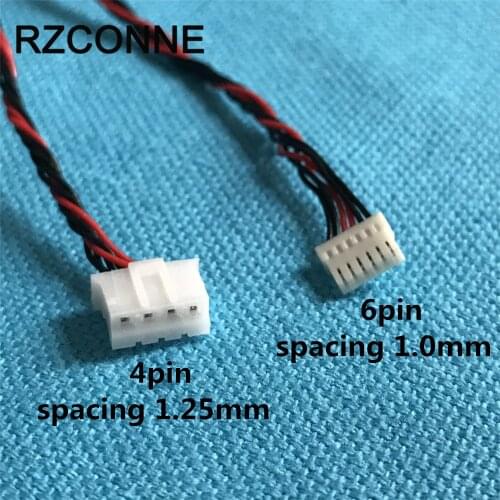 10pcs/lot LED backlight booster constant current board PH=1.25mm 4pin to 1.0mm 6pin cable 35cm length