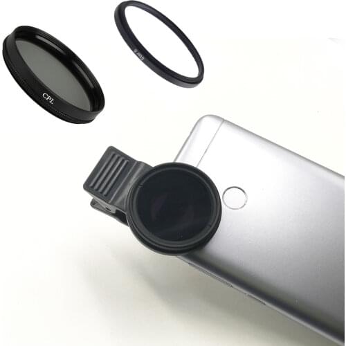Details about 37mm mobile phone holder+bag Universal CPL star Filter Circular Polarizing Lens for iPhone 7 Plus 5s