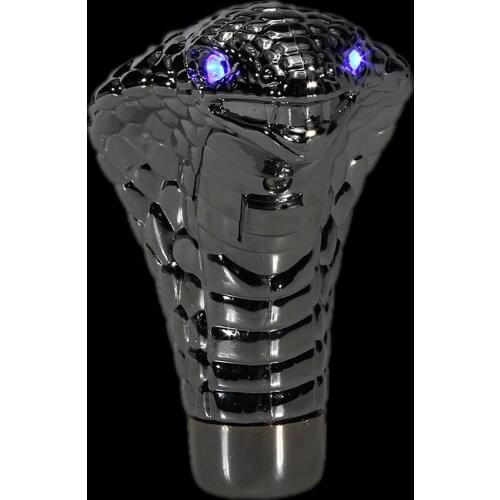 Car Blue LED Flash Light Manual Gear Shift Knob Vehicle Modifications Interior Decoration Universal Shifter Auto Accessories