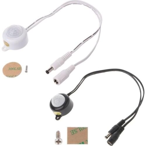 DC6V-24V/5A With Plug For LED Strip Human Body Infrared PIR Motion Sensor Switch