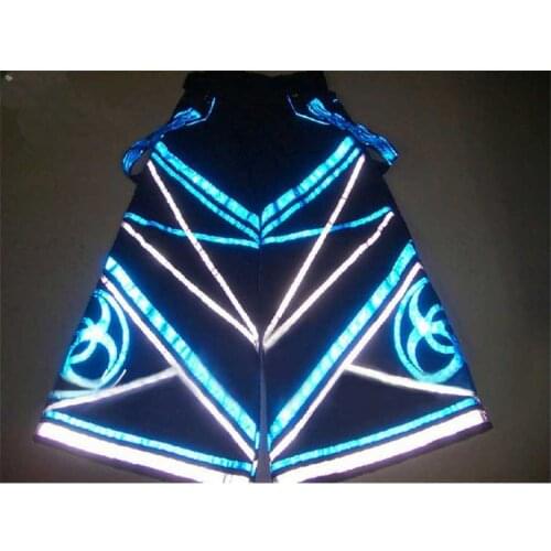 Fluoreszierend DJ Pants Raver Ore Techno Hardstyle Tanz Hose Melbourne Shuffle For Women Men Outfit