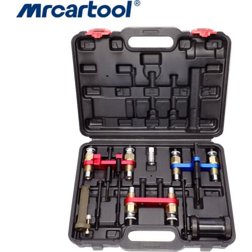 MR CARTOOL Fuel Injector Remover Installer Tool Set For BMW N20 N43 N47 N53 N54 N55 N57 N63 S63 Engines Fuel Injectors Puller