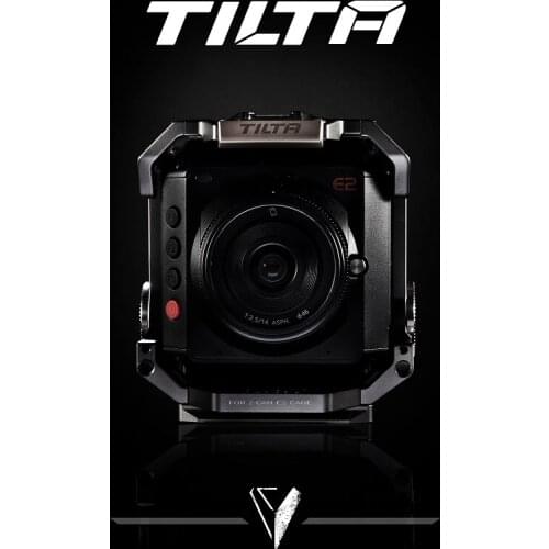Tilta Cage for Z-cam E2 Camera Cage W 1/4 3/8 Thread Holes Side Handle R/S Function Z Cam E2 Camera Cage