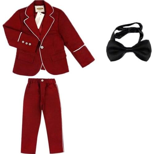 Boys suits for weddings Kids Prom Suits Formal Dress for Boys Children Tuexdo Clothing Set Blazers for Girls Costume Garcon