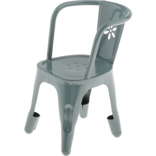 1/6 Scale Dollhouse Mini Single Chair Miniatures Doll Decoration Accessories