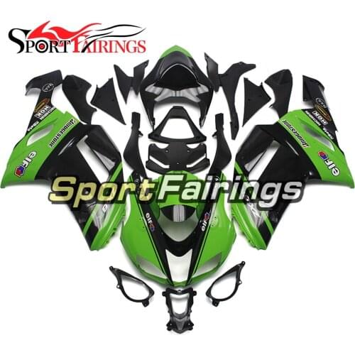 Fairings Fit Kawasaki ZX6R ZX-6R 636 Year 07 08 2007 2008 Sportbike ABS Motorcycle Fairing Kit Bodywork Cowling Green