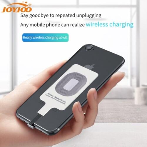 Qi Wireless Charging Receiver for Micro TypeC Portable Car Charger Tab foriPhone 6s 7 8 Plus SE Universal