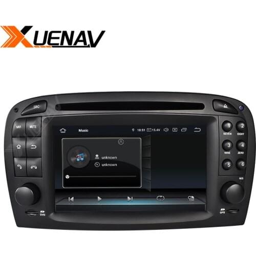Radio 2 Din Stereo Receiver Android For Benz SLR 230 2001-2004 Car Audio Multimedia DVD Video Player Touch Screen GPS Navigation
