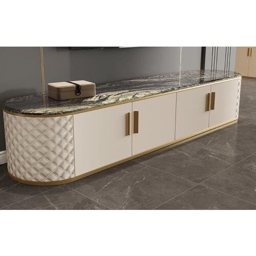 Szafka TV marmurowy stolik kawowy szafka TV