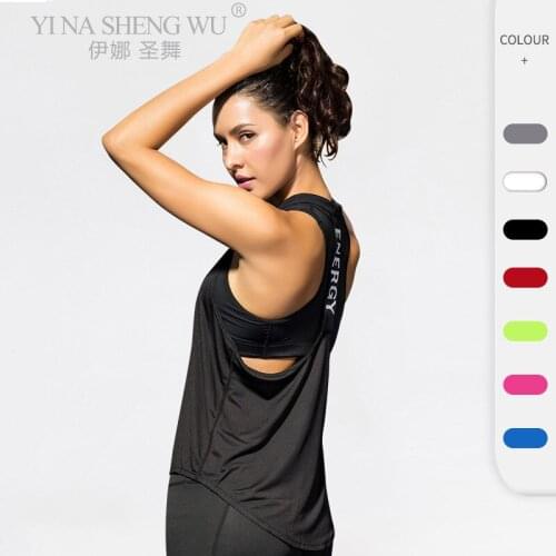Gym Top Backless Sleeveless Yoga Top Gym Women Shirt Fitness T-Shirts Dry Workout Tops Sports Tops Gym Vest Women Backless Shirt