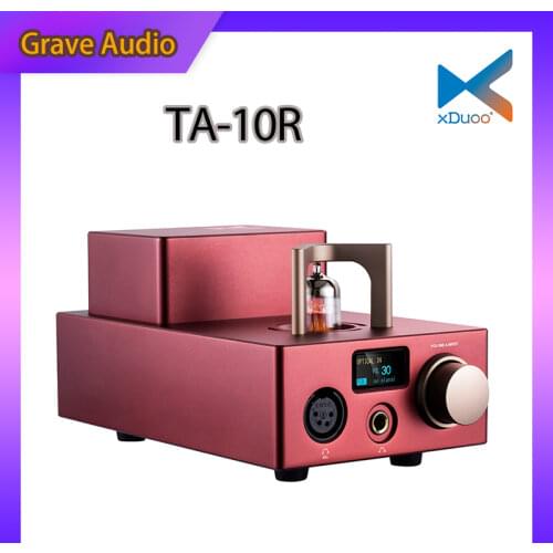 XDUOO TA-10R Headphone Amplifier AK4493EQ XU208 USB RCA Coax Opt PCM DSD DXD 12AU7 TA10R Tube Amplifier Audiophile