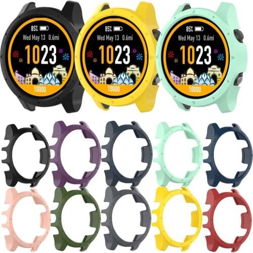 Protective Case Cover For Garmin Forerunner 935 Smartwatch Bracelet Dial Case Anti-scratch Shockproof Shell For Forerunner 945