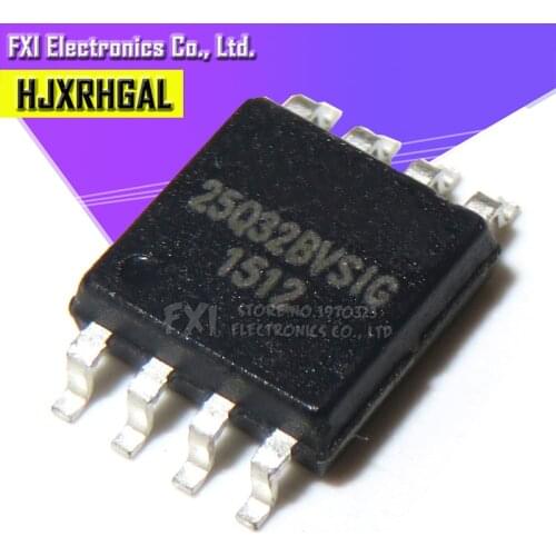 100PCS W25Q32BVSIG W25Q32BVSSIG 25Q32BVSIG 25Q32BVSSIG 25Q32 SOP8 SMD SOP