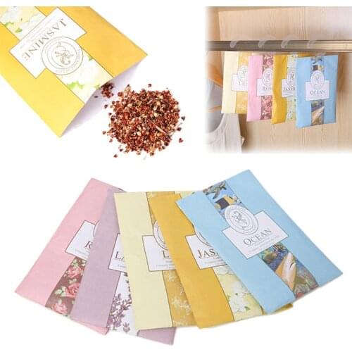 3pcs Hanging Fragrant Sachet Aromatherapy Bag Anti-pest and Anti-mildew for Wardrobe Closet Car Freshening Home Scents