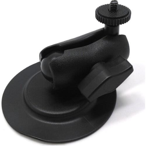 3in1 Round Plate Car Dashboard 3M Suction Cup to 1 inch Rubber Ball Mount Adhesive Tape Sticker Cup for Gopro GPS