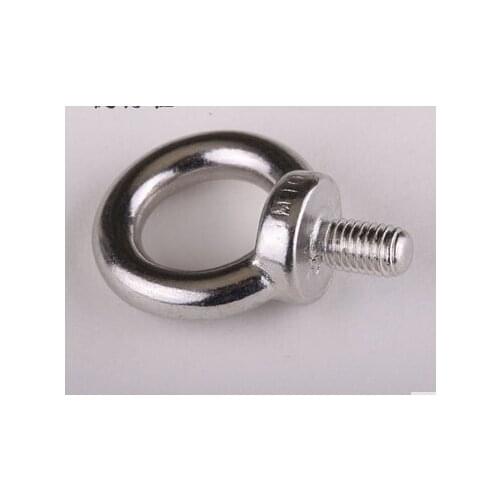 5pcs M8/M10 stainless steel screw rings Eyebolt marine hardware ring bolt