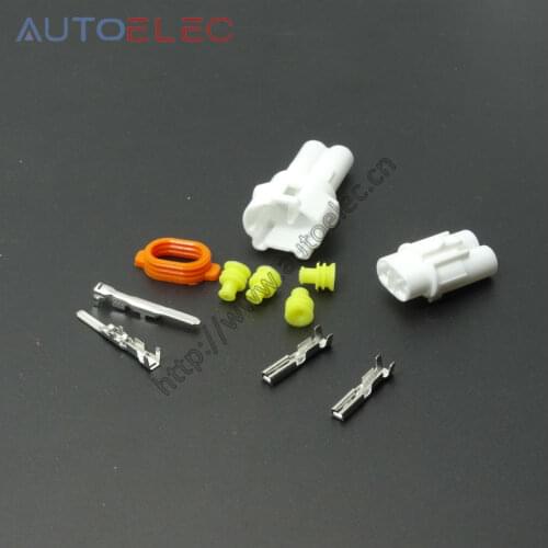 6180-2321 6187-2311 2Pin/way Wire Connector 2.0mm car connector Auto Waterproof Electrical connector kit for car motorcycle ect