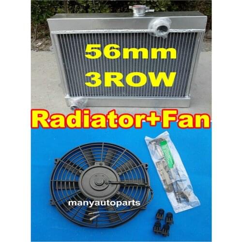 Aluminum Radiator for TOYOTA COROLLA KE30 KE38 KE55 KE70 1974-1985 84 83 82+FAN