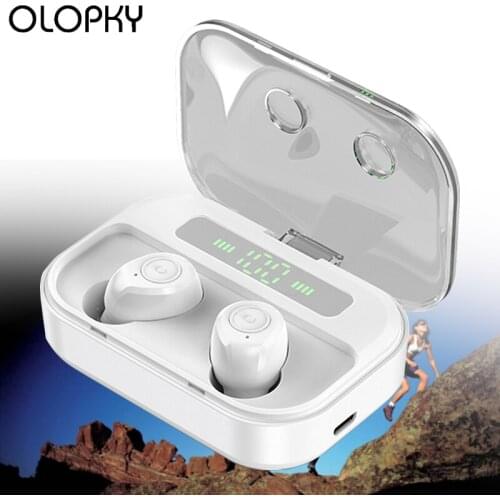 Wireless Earphones Bluetooth 5.0 TWS Noise Reduction Headset HiFi Mini In-ear Sports Running Waterproof Earbuds For IOS Android